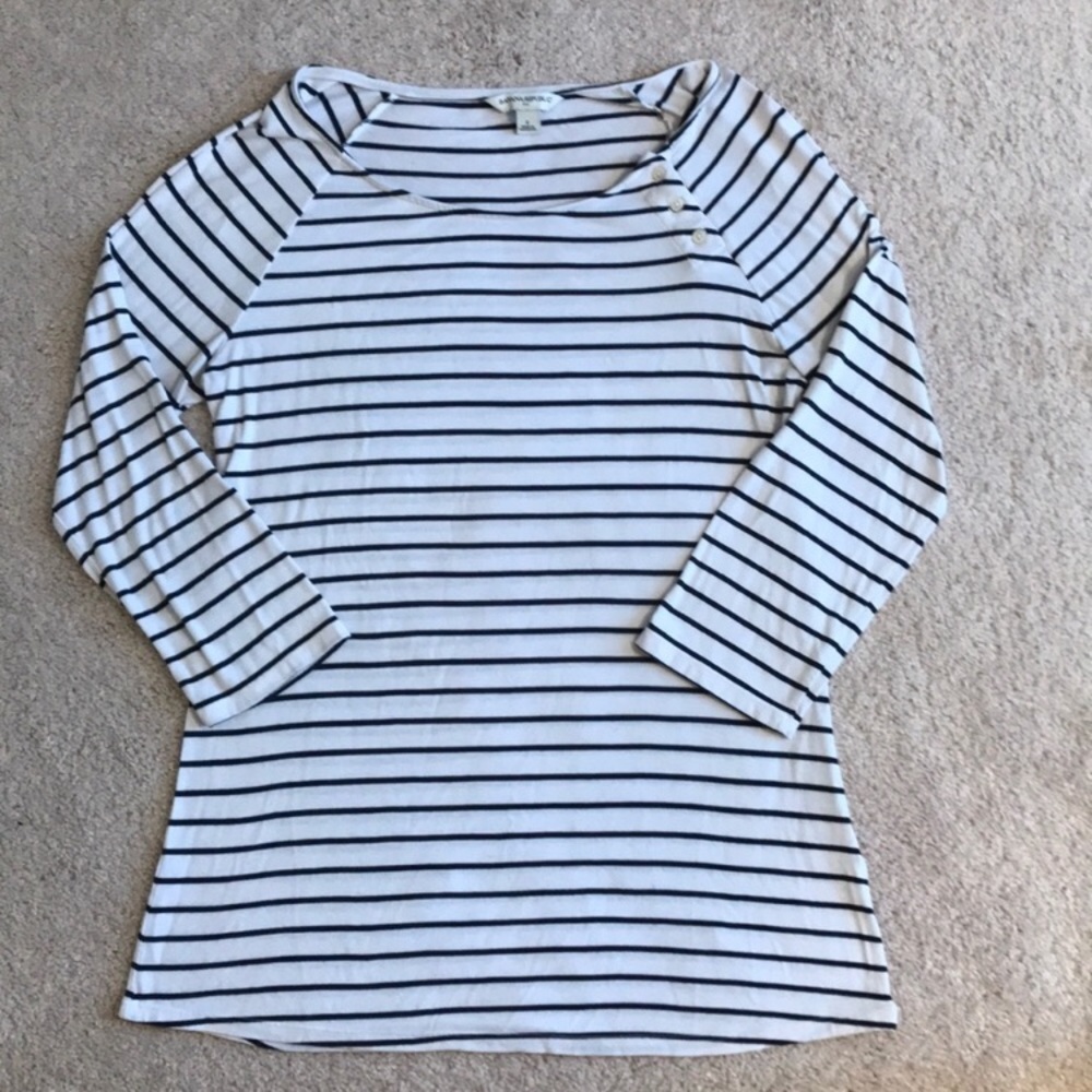 Banana Republic striped shirt